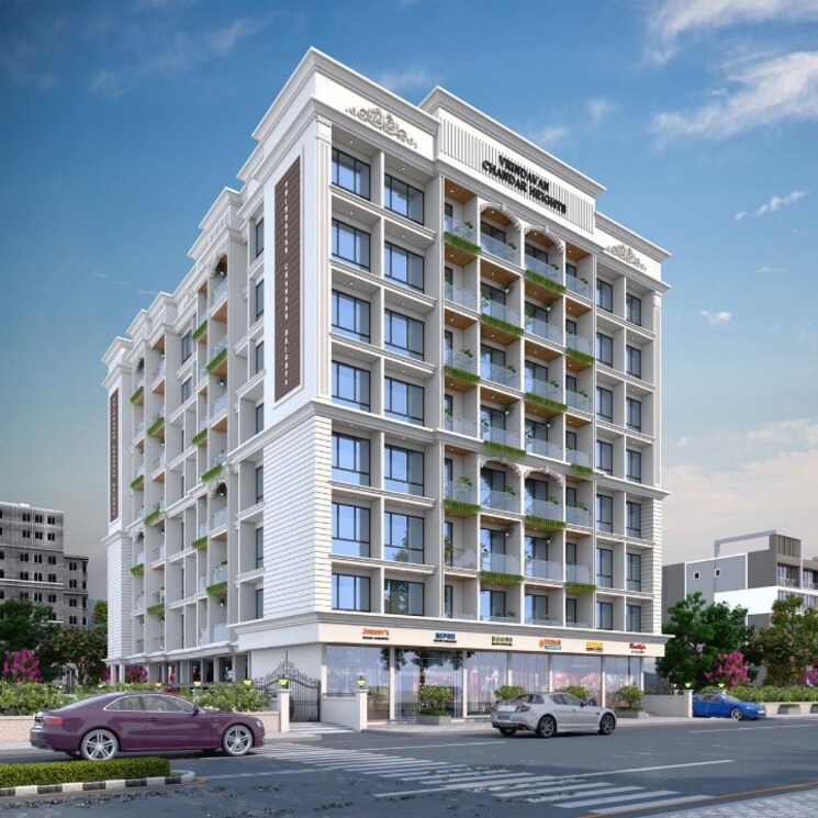 Exterior View, vrindavan-chandar-heights 1 Bedroom 655 Sq.Ft. Apartment In Pushpak Nagar Navi Mumbai 9292288