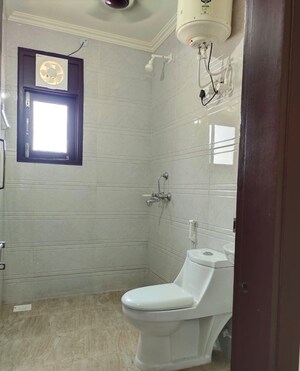 Bathroom in 1 BHK Builder Floor at Chattarpur – for Rent