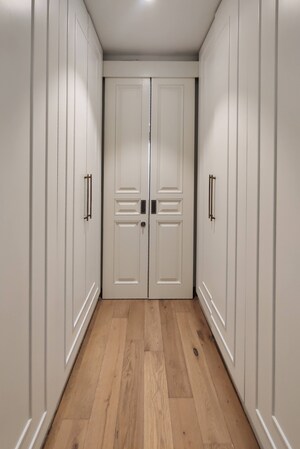 Building Lobby in 3 BHK Apartment at Bhartiya Leela Residences, Thanisandra Main Road – for Rent