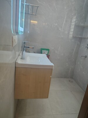 Bathroom in 3 BHK Builder Floor at Green Park – for Rent