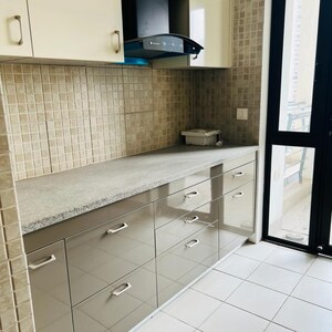 Kitchen in 3 BHK Apartment at Godrej Icon, Sector 88a – for Rent