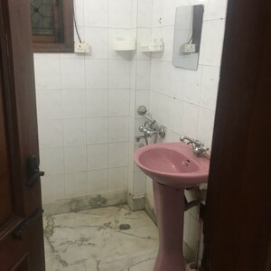 Bathroom in 3 BHK Builder Floor at Lajpat Nagar Iii – for Rent