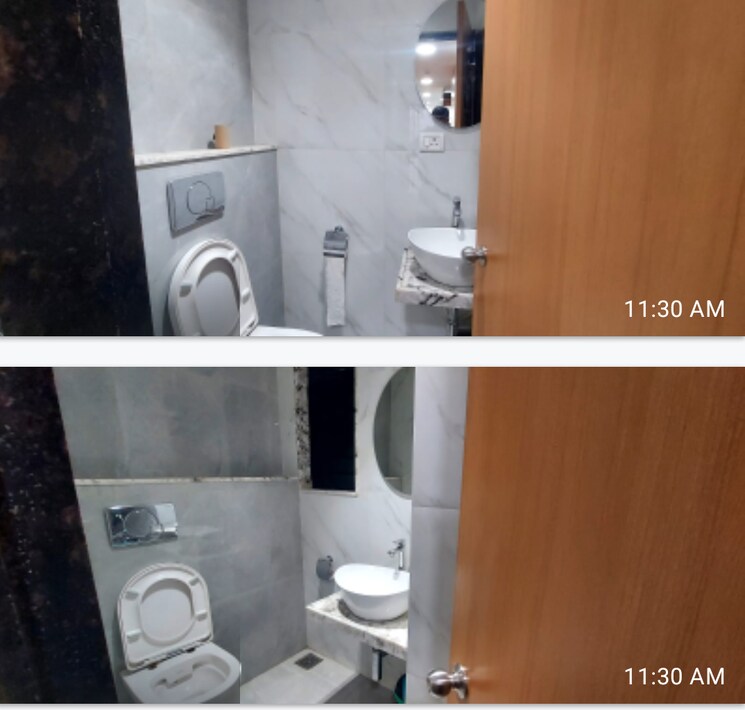 Bathroom, akshar-business-park Commercial Office Space 1200 Sq.Ft. In Vashi Sector 19f Navi Mumbai 9292425