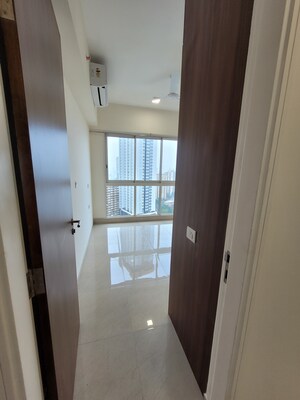 Building Lobby in 2 BHK Apartment at Ajmera Bhakti Park, Bhakti Park – for Rent