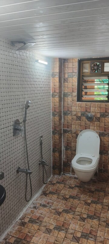Bathroom in 2 BHK Apartment at Victoria Apartment Andheri, Andheri West – for Rent