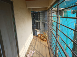 Balcony in 3 BHK Apartment at Kamala Shakti Enclave, Jankalyan Nagar – for Sale