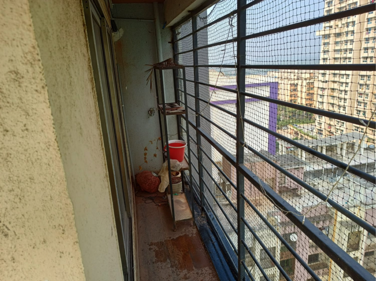 Balcony, kamala-shakti-enclave 3 Bedroom 1100 Sq.Ft. Apartment In Jankalyan Nagar Mumbai 9292568