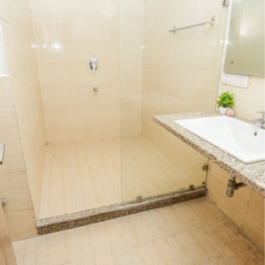 Bathroom in 3 BHK Apartment at DLF Express Greens, Manesar Sector 1a – for Sale