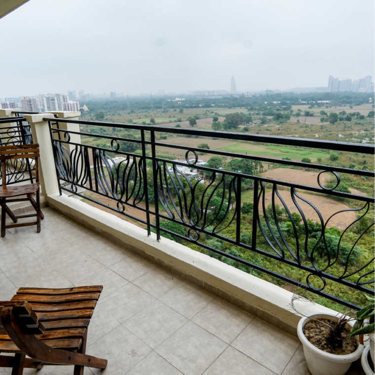 Balcony, dlf-express-greens 3 Bedroom 1958 Sq.Ft. Apartment In Manesar Sector 1a Gurgaon 9292527