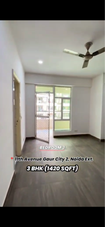 3 BHK + Extra Room Apartment For Sale in Gaur City 2 - 11th Avenue in Sector 16c Greater Noida, Greater Noida