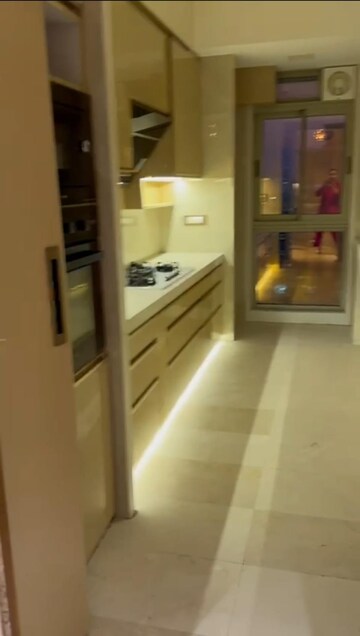 Kitchen in 2 BHK Apartment at Transcon Triumph Tower, Andheri West – for Rent