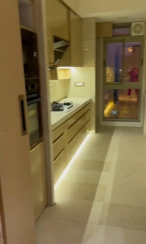 Kitchen in 2 BHK Apartment at Transcon Triumph Tower, Andheri West – for Rent