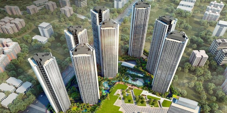 Exterior View, oberoi-sky-city 3 Bedroom 1054 Sq.Ft. Apartment In Borivali East Mumbai 9292578