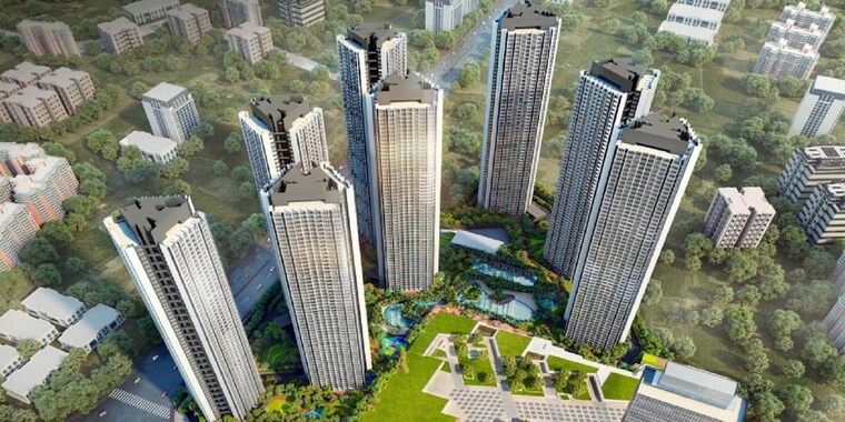 Exterior View, oberoi-sky-city 3 Bedroom 1054 Sq.Ft. Apartment In Borivali East Mumbai 9292578