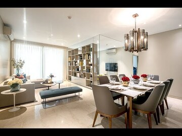 Living Room in 3 BHK Apartment at Oberoi Sky City, Borivali East – for Rent