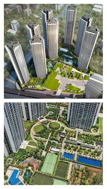 3 BHK Apartment – Exterior View View at Oberoi Sky City, Borivali East - for Rent