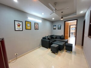 Living Room in 1 BHK Apartment at Saket – for Rent