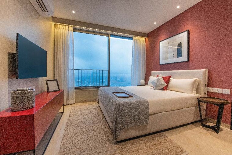 Bedroom, oberoi-sky-city 3 Bedroom 1073 Sq.Ft. Apartment In Borivali East Mumbai 9292631