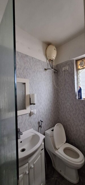 Bathroom in 2 BHK Apartment at Konark Krish, Mundhwa – for Rent