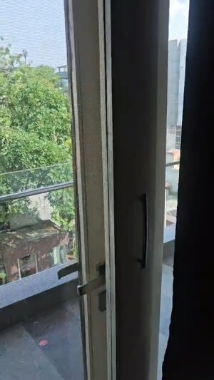 Balcony in 3 BHK Builder Floor at New Industrial Township 5 – for Rent