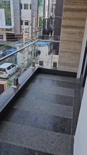 Balcony in 3 BHK Builder Floor at New Industrial Township 5 – for Rent