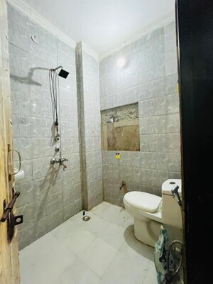 Bathroom in 1 BHK Builder Floor at Saket – for Rent