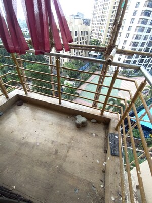 Balcony in 3 BHK Apartment at STG Marigold Siddheshwar Garden, Dhokali – for Rent