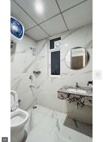 Bathroom in 2 BHK Apartment at Smart World Gems, Sector 89 – for Rent