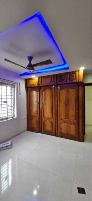 Bedroom in 3 BHK Builder Floor at Kondapur – for Rent