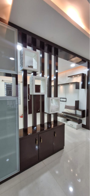 Kitchen in 3 BHK Builder Floor at Kondapur – for Rent