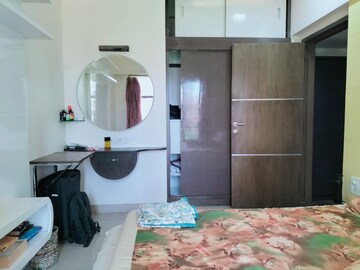 Bathroom in 1 BHK Apartment at K Raheja Heights, Malad East – for Rent
