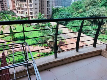 Balcony in 1 BHK Apartment at K Raheja Heights, Malad East – for Rent