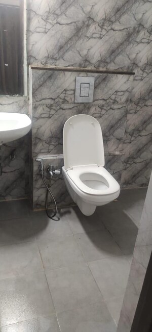 Bathroom in 1 BHK Apartment at The Wadhwa Solitaire, Kolshet Road – for Rent