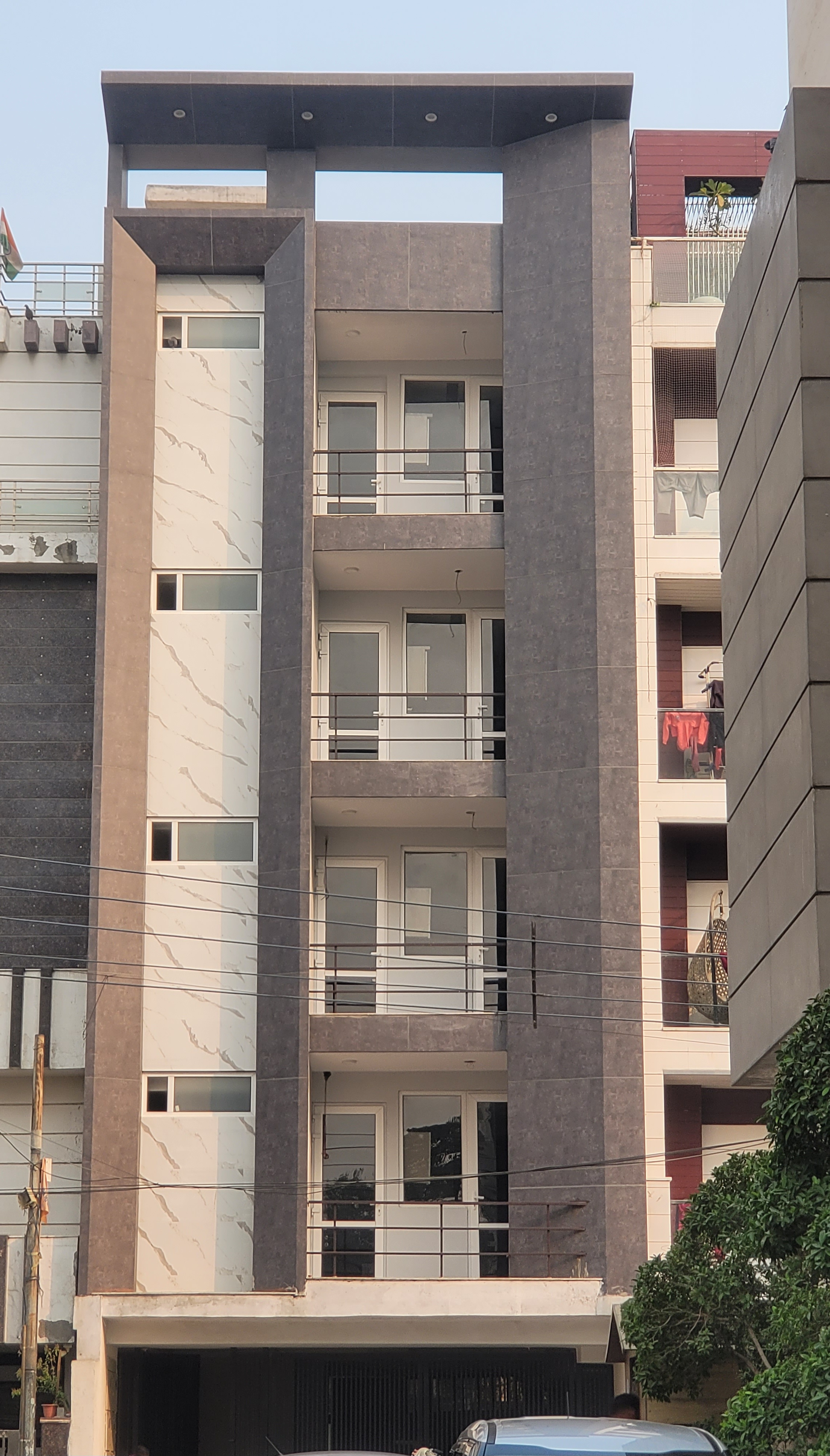 3 BHK + Study Room Builder Floor For Sale in Ashoka Niketan New Buildi