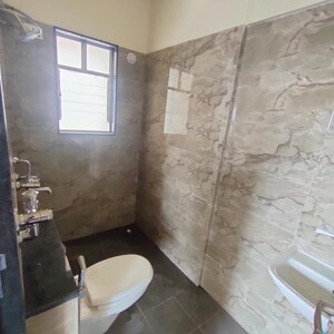 Bathroom in Studio Apartment at Nyati Elysia, Kharadi – for Rent