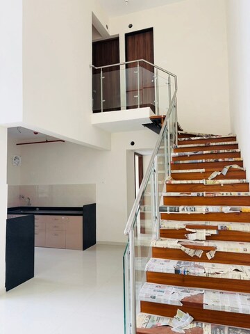 Staircase in 3 BHK Apartment at Mantra Mesmer, Keshav Nagar – for Rent