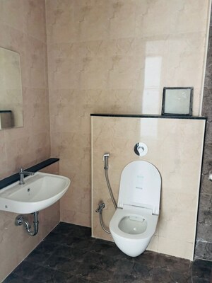 Bathroom in 3 BHK Apartment at Mantra Mesmer, Keshav Nagar – for Rent