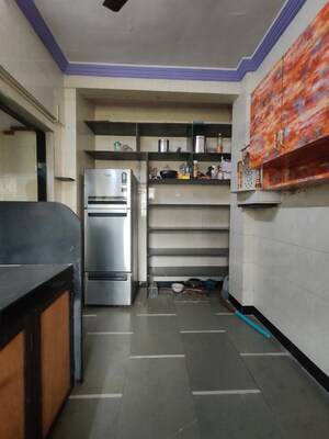 Kitchen in 2 BHK Apartment at Vastu Anand Apartment, Kalwa – for Rent