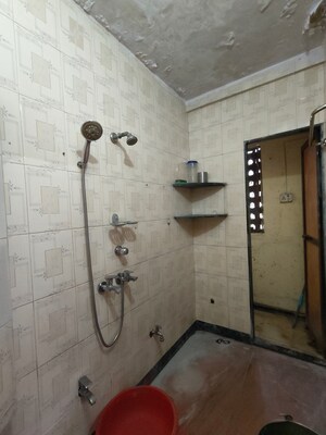 Bathroom in 2 BHK Apartment at Vastu Anand Apartment, Kalwa – for Rent