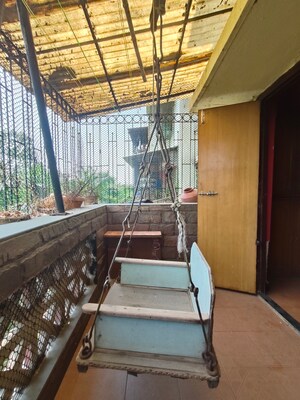 Balcony in 2 BHK Apartment at Vastu Anand Apartment, Kalwa – for Rent