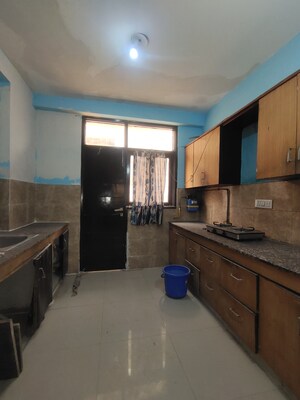 Kitchen in 3 BHK Builder Floor at Palm Residency Chhatarpur, Chattarpur – for Rent