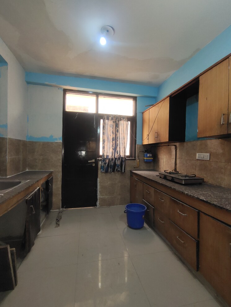 Kitchen, palm-residency-chhatarpur 3 Bedroom 1400 Sq.Ft. Builder Floor In Chattarpur Delhi 9292899