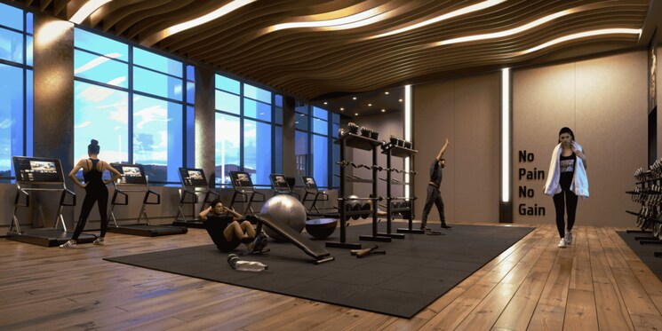 Gym, manasara-the-wyng Commercial Office Space 1074 Sq.Ft. In Somwar Peth Pune 9292885