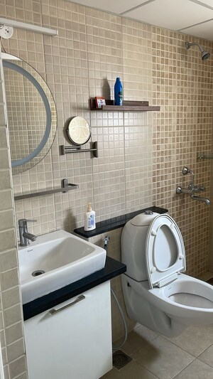 Bathroom in 3 BHK Apartment at Brigade Northridge Neo, Kogilu Road – for Sale