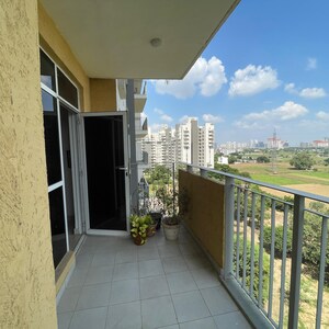 Balcony in 3 BHK Apartment at Ireo The Corridors, Ramgarh Dhani – for Rent