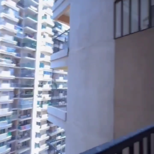 Staircase in 2 BHK Apartment at Gaur City 2 - 14th Avenue, Sector 16c Greater Noida – for Sale