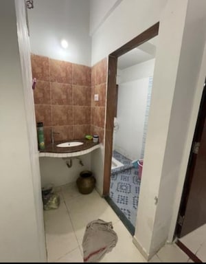 Bathroom in 2 BHK Apartment at Amit CHS Kalamboli, Kalamboli – for Sale