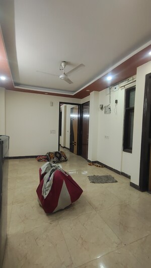 Bedroom in 2 BHK Builder Floor at Palm Residency Chhatarpur, Chattarpur – for Rent