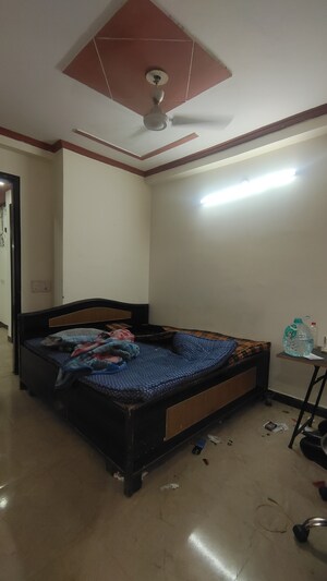 Bedroom in 2 BHK Builder Floor at Palm Residency Chhatarpur, Chattarpur – for Rent