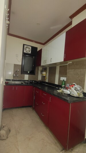 Kitchen in 2 BHK Builder Floor at Palm Residency Chhatarpur, Chattarpur – for Rent
